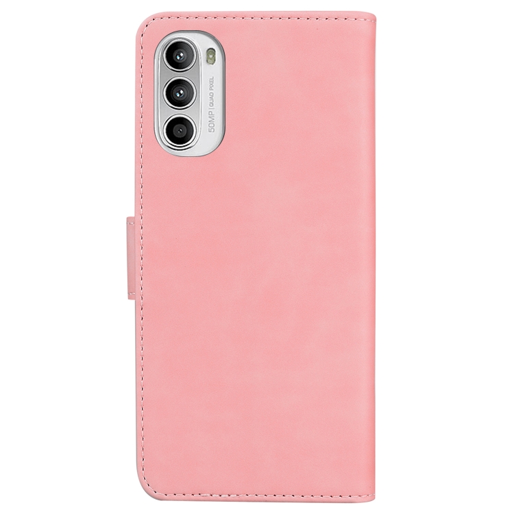  Motorola Moto G52/G82 Fodral Skin Touch Rosa