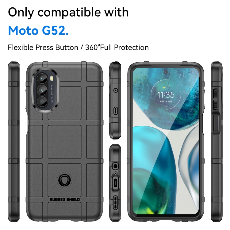  Motorola Moto G52/G82 Skal Robust Svart