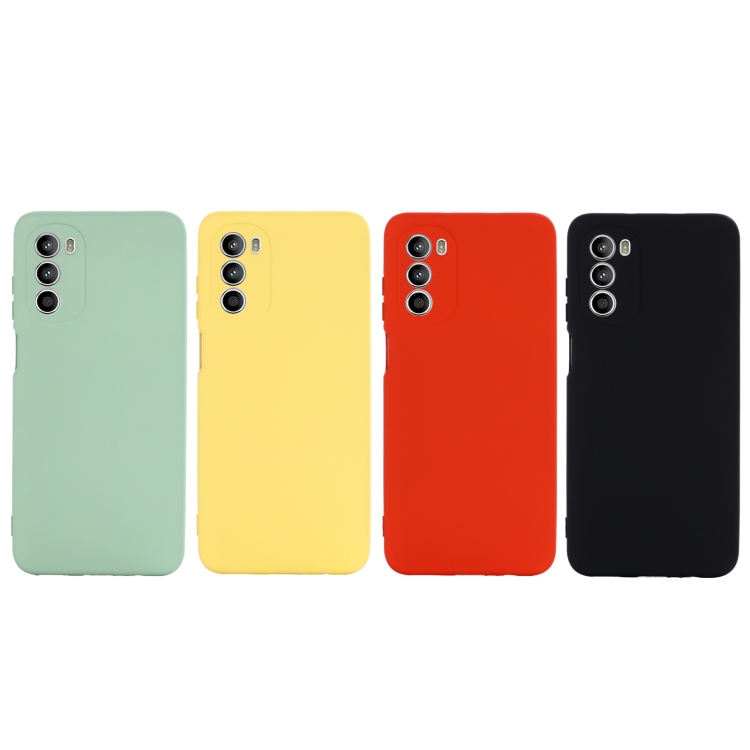  Motorola Moto G52/G82 Skal Liquid Silikon Grön