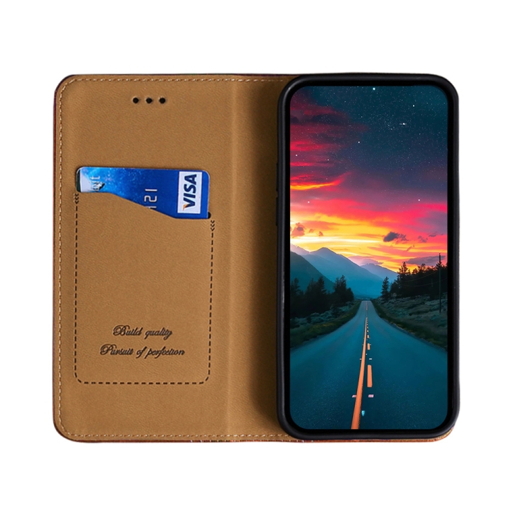  TCL 30+ (2022) Fodral Flip Läder Brun