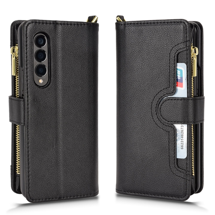  Galaxy Z Fold 3 Fodral Multifunktionell Svart
