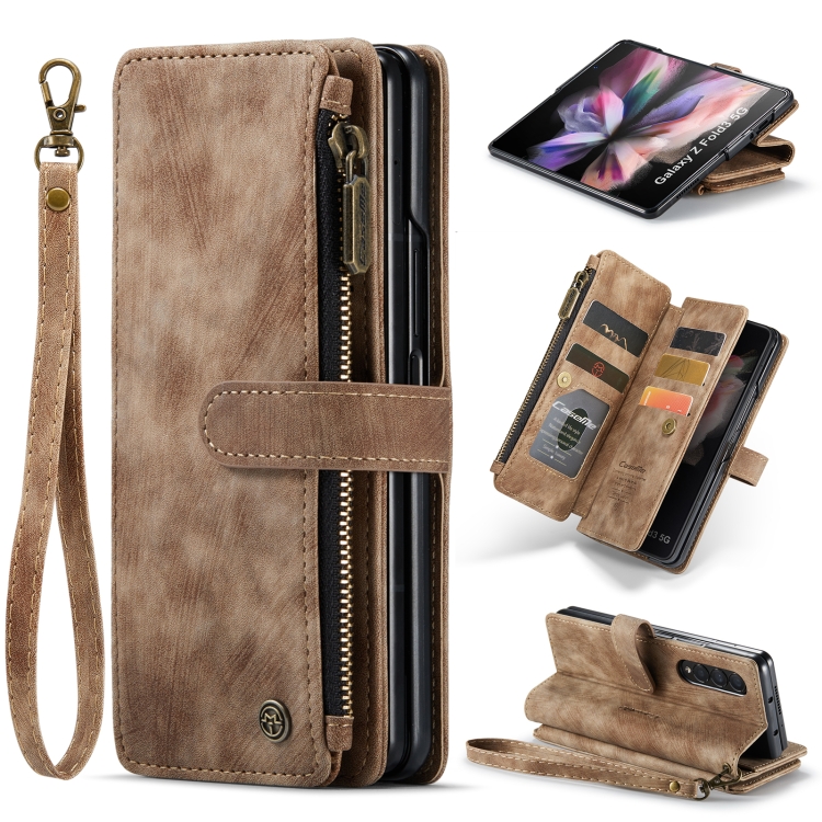 CASEME CASEME Galaxy Z Fold 3 Fodral Multifunktionell Brun