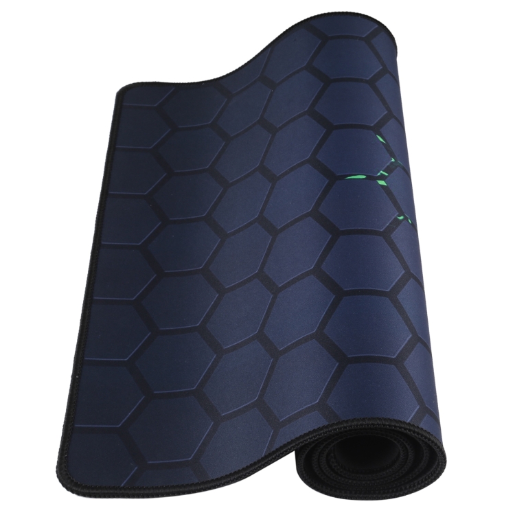  800 x 300 mm Musmatta/Skrivbordsmatta Green Honeycomb