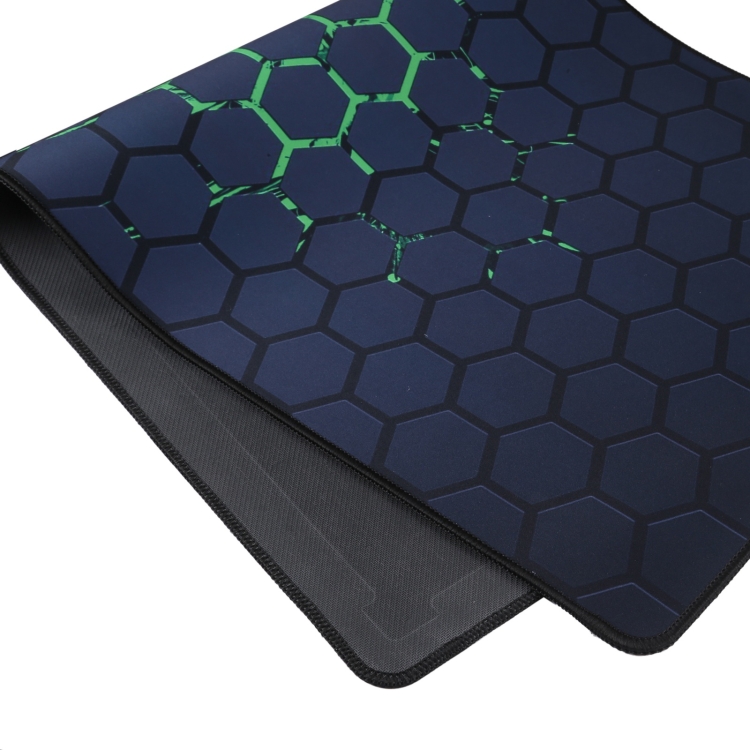  800 x 300 mm Musmatta/Skrivbordsmatta Green Honeycomb