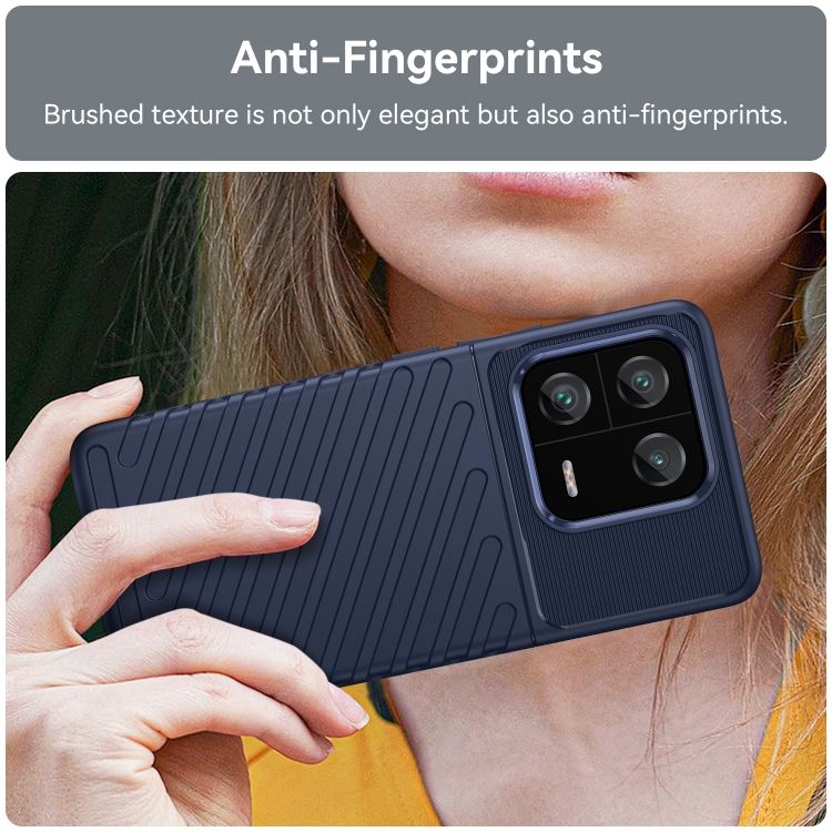  Xiaomi 13 Pro 5G Skal Twill Textur Blå