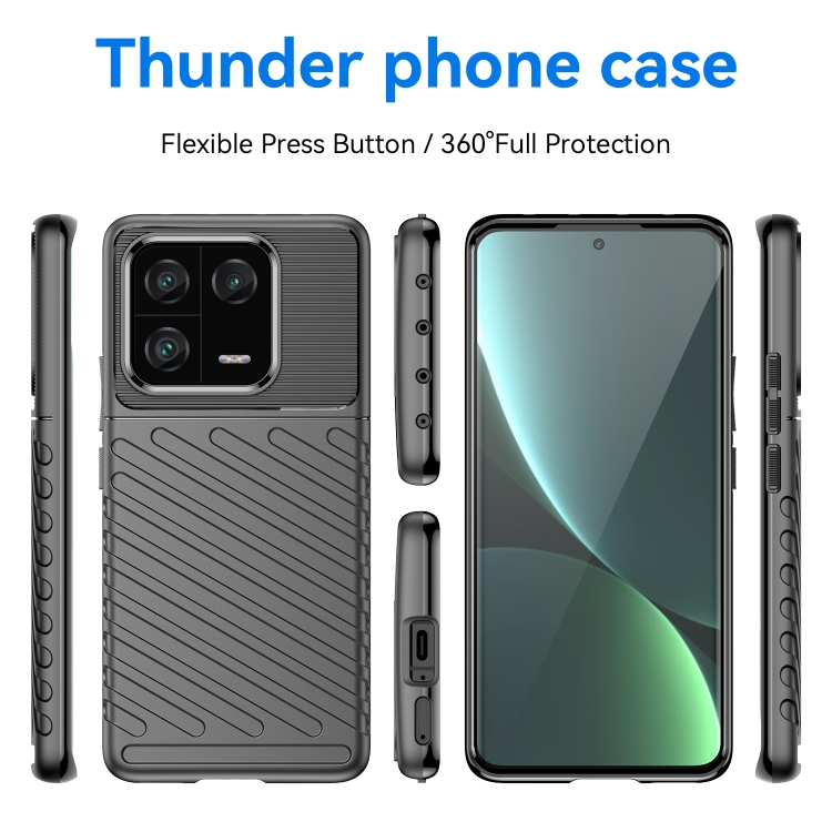  Xiaomi 13 Pro 5G Skal Twill Textur Svart