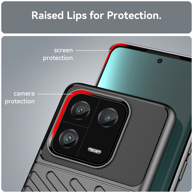  Xiaomi 13 Pro 5G Skal Twill Textur Svart