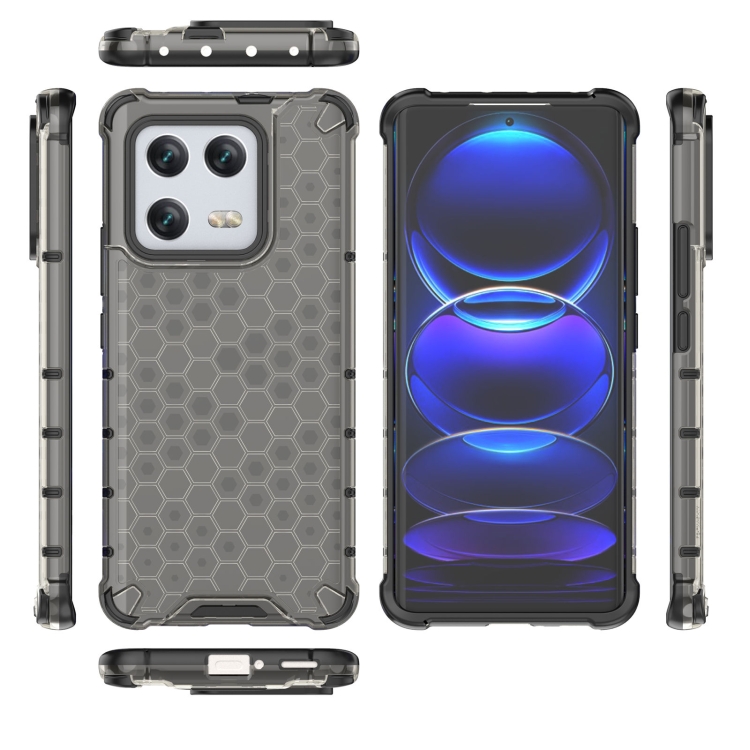  Xiaomi 13 Pro 5G Skal Shockproof Honeycomb Textur Svart