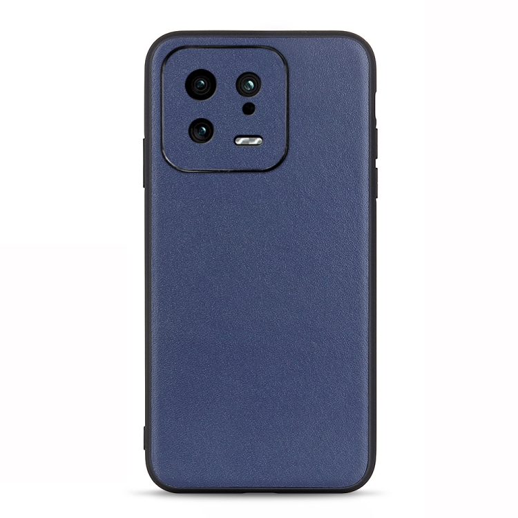  Xiaomi 13 5G Skal Äkta Läder Blå