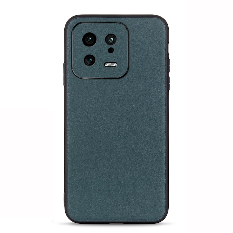  Xiaomi 13 5G Skal Äkta Läder Grön