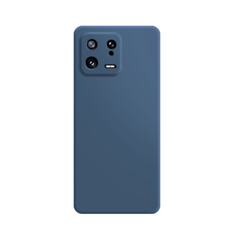  Xiaomi 13 5G Skal Liquid Silikon Mörk Blå
