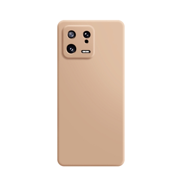  Xiaomi 13 5G Skal Liquid Silikon Aprikos
