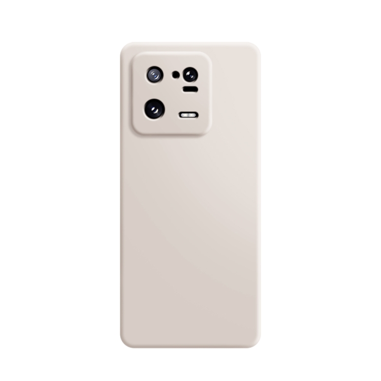  Xiaomi 13 Pro 5G Skal Liquid Silikon Vit
