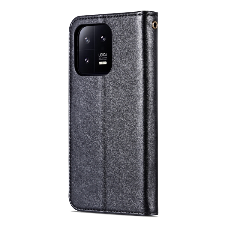 AZNS AZNS Xiaomi 13 Pro 5G Fodral Läder Svart
