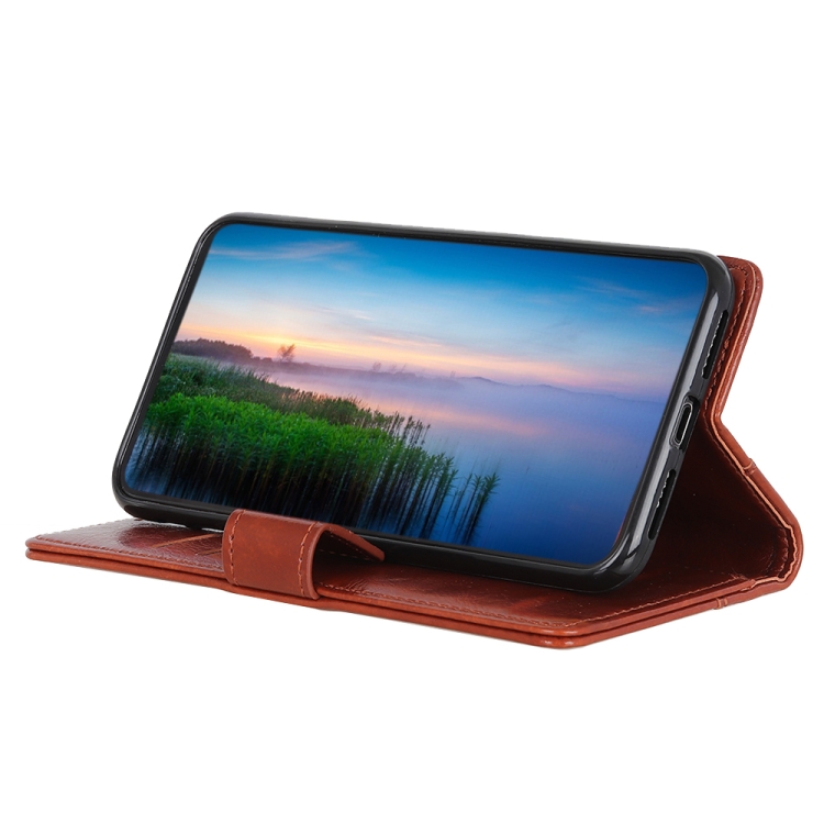  Xiaomi 13 Pro 5G Fodral Läder Mässing Dekor Brun
