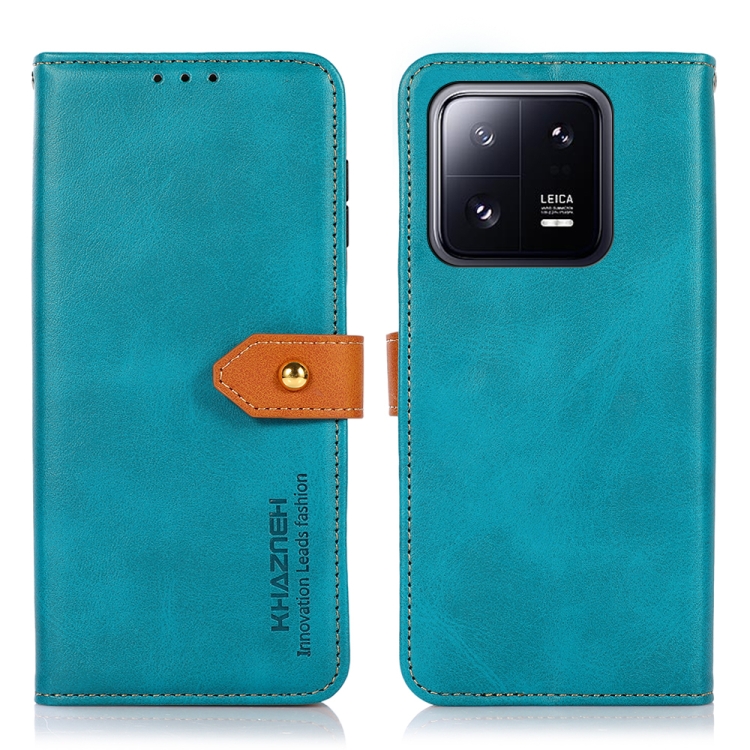 KHAZNEH KHAZNEH Xiaomi 13 Pro 5G Fodral Dual-Color Blå