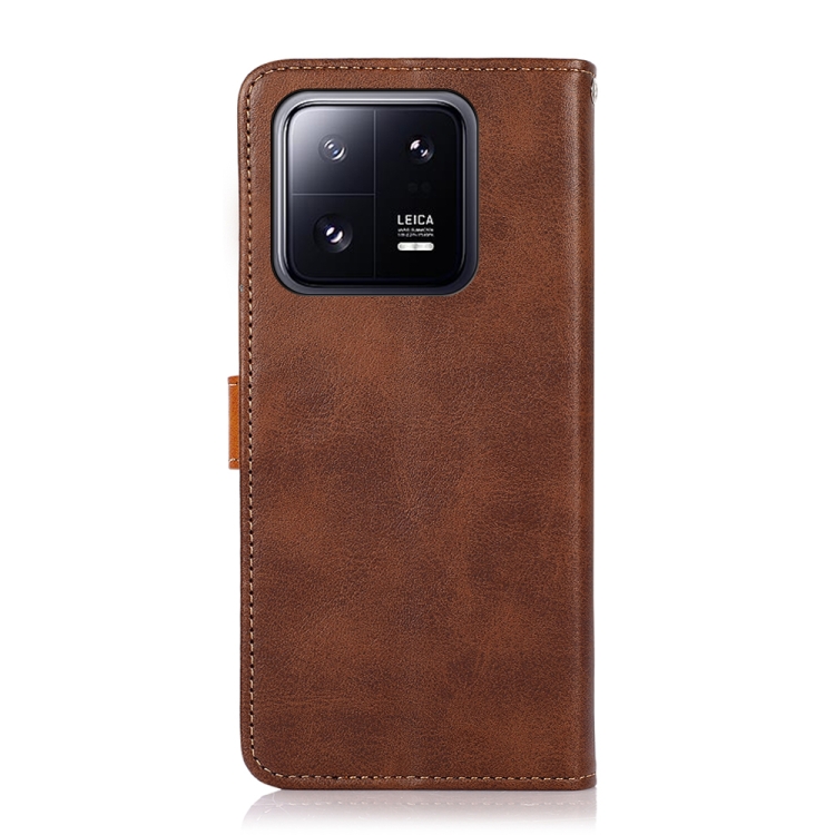 KHAZNEH KHAZNEH Xiaomi 13 Pro 5G Fodral Dual-Color Brun