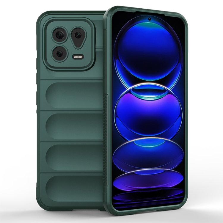  Xiaomi 13 5G Skal Magic Shield Mörk Grön