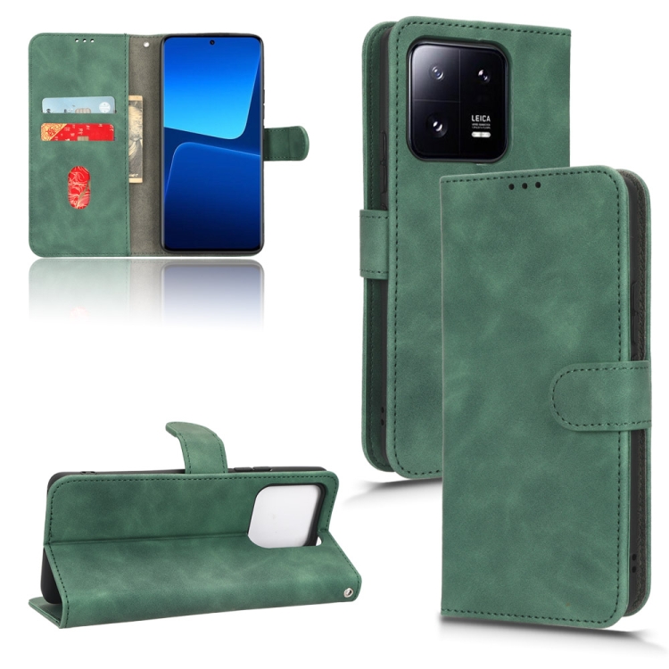  Xiaomi 13 Pro 5G Fodral Skin Touch Grön