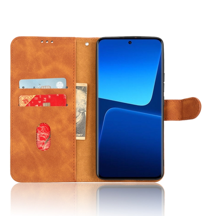 Xiaomi 13 Pro 5G Fodral Skin Touch Brun