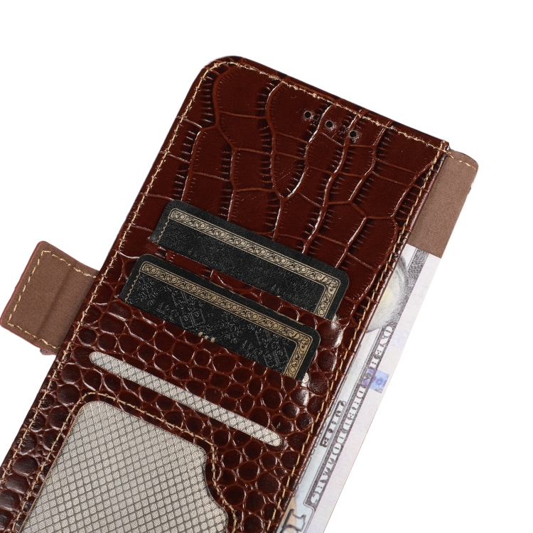  Xiaomi 13 Pro 5G Fodral Krokodil Textur Brun
