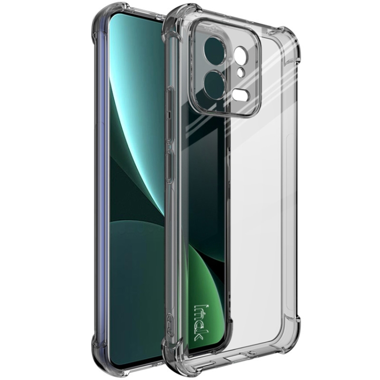 IMAK IMAK Xiaomi 13 5G Skal Shockproof TPU Tonad Svart