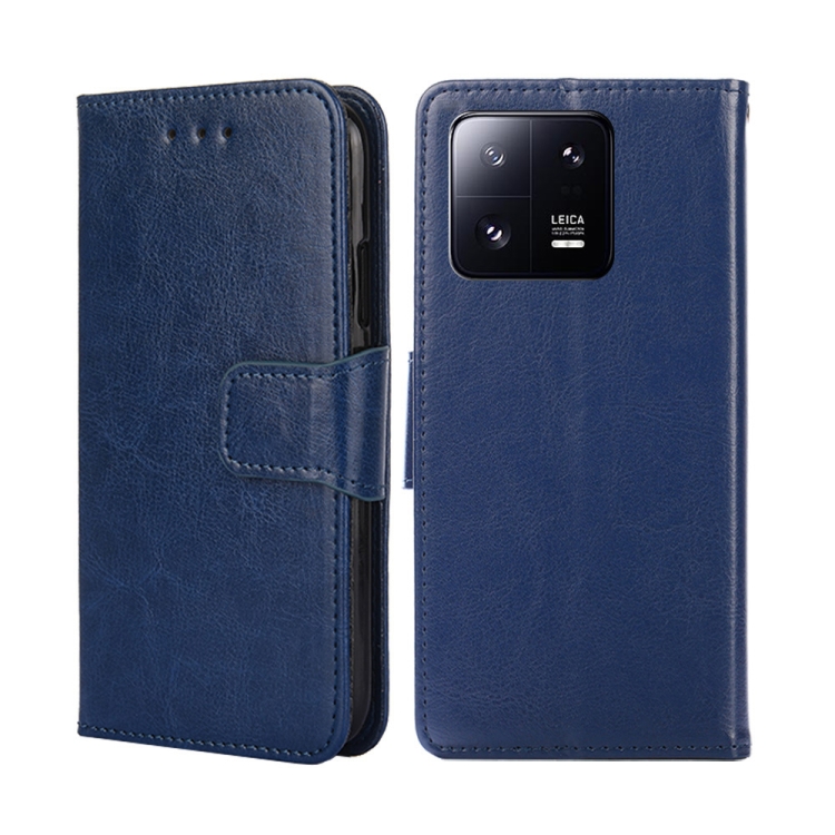  Xiaomi 13 Pro 5G Fodral Solid Läder Royal Blue