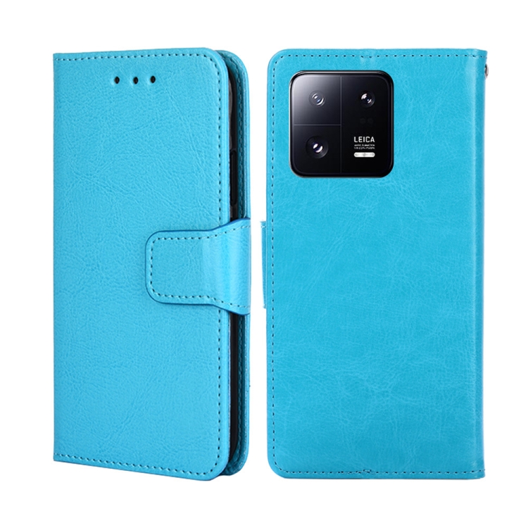  Xiaomi 13 Pro 5G Fodral Solid Läder Blå