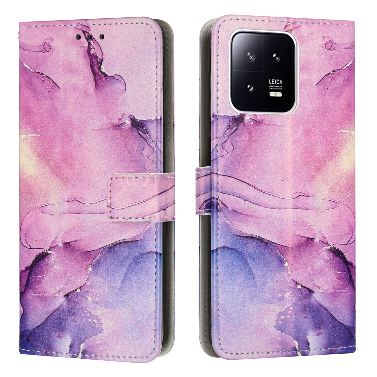  Xiaomi 13 Pro 5G Fodral Marmor Lila