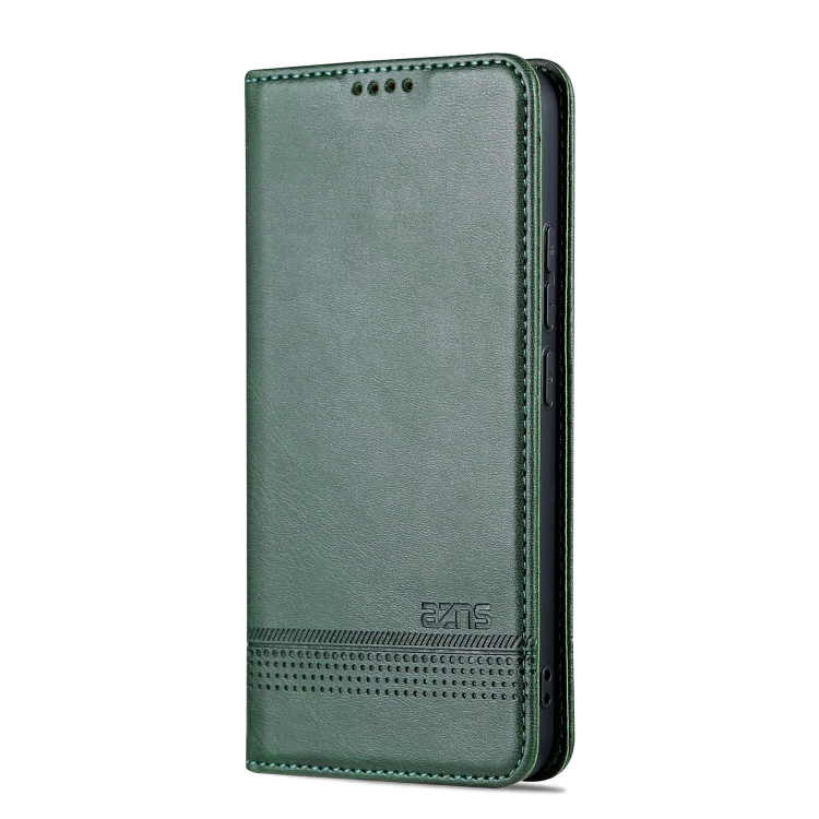 AZNS AZNS Xiaomi 13 5G Fodral Flip Läder Mörk Grön