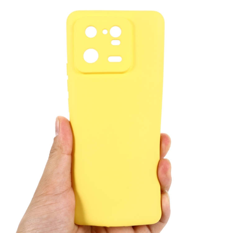 Xiaomi 13 Pro 5G Skal Liquid Silikon Gul