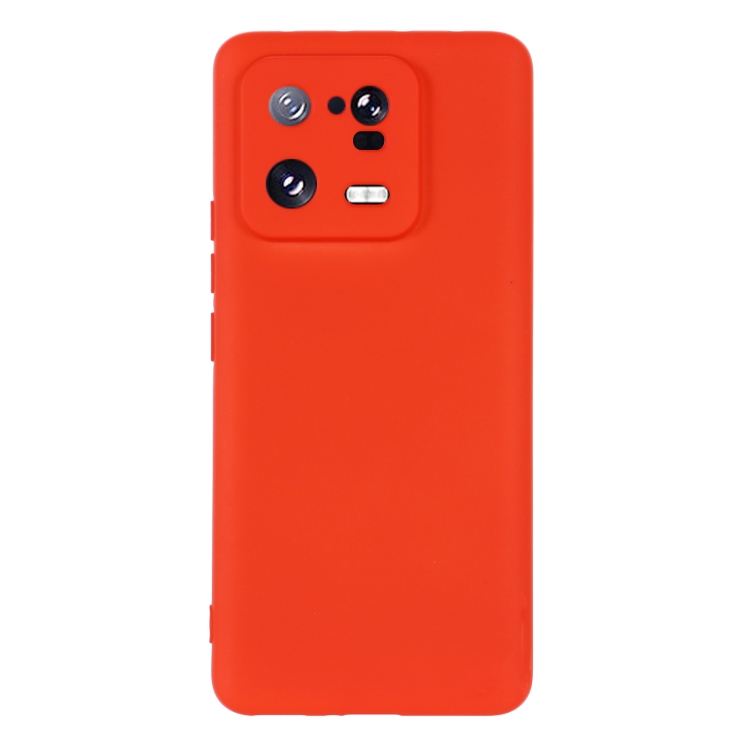  Xiaomi 13 Pro 5G Skal Liquid Silikon Röd