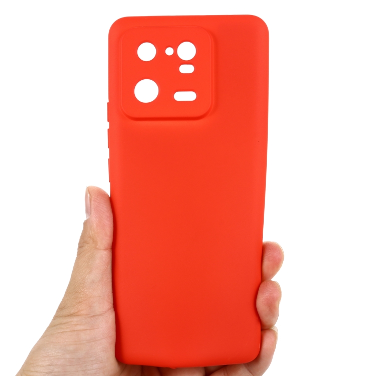  Xiaomi 13 Pro 5G Skal Liquid Silikon Röd
