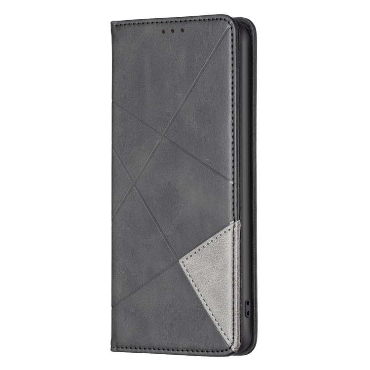  Xiaomi 13 Lite 5G Fodral Geometriskt Flip Läder Svart
