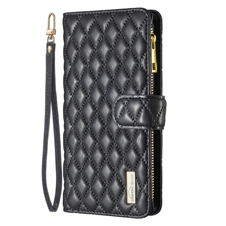 BINFEN BINFEN Xiaomi 13 Lite 5G Fodral Diamond Multifunktionell Svart