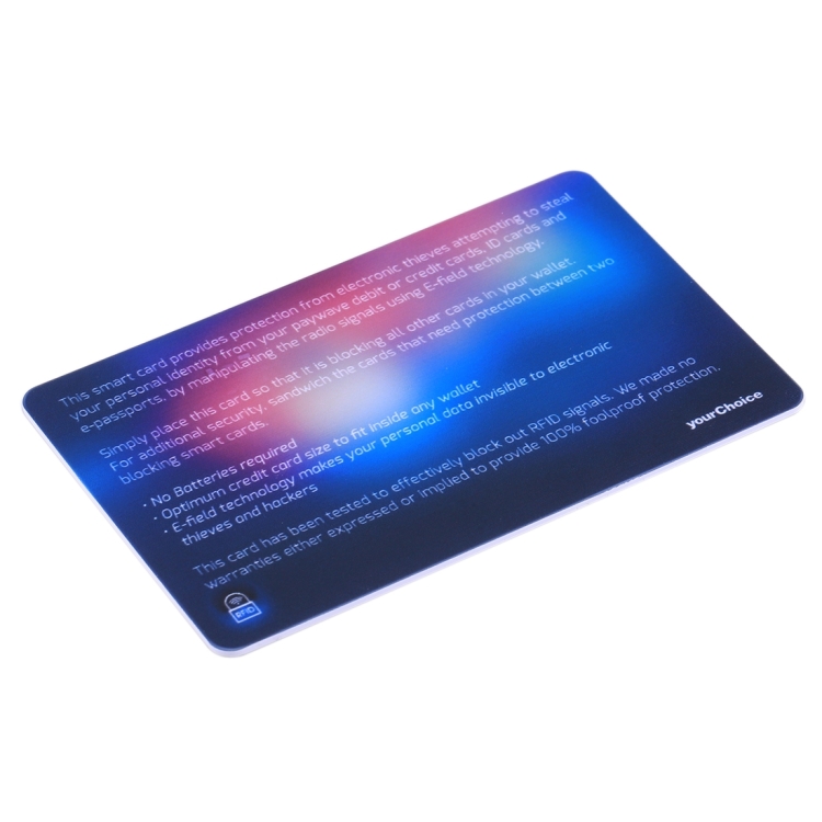  RFID Skimmingskydd Skim-Block Kort