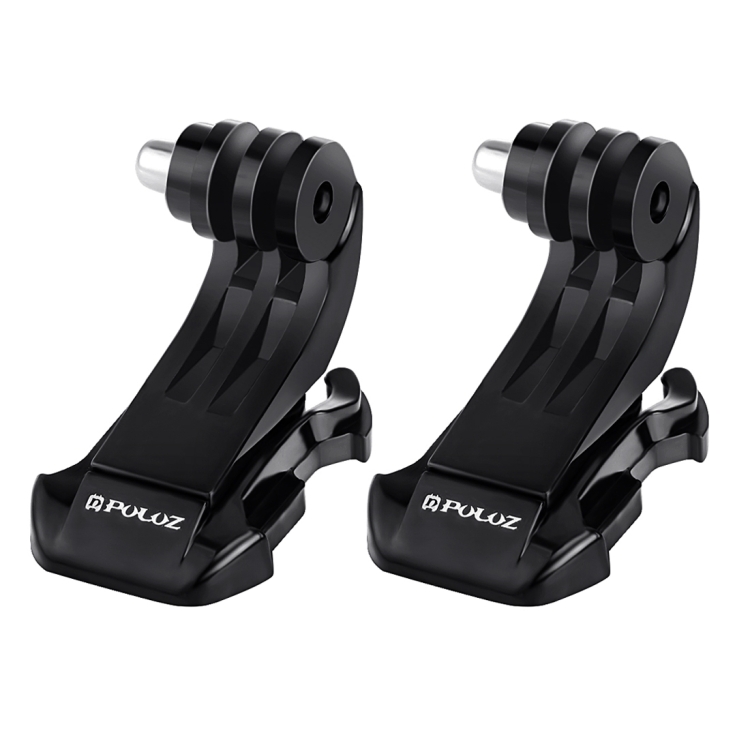 PULUZ PULUZ 2-PACK J-Hook Snabbfäste För GoPro Svart