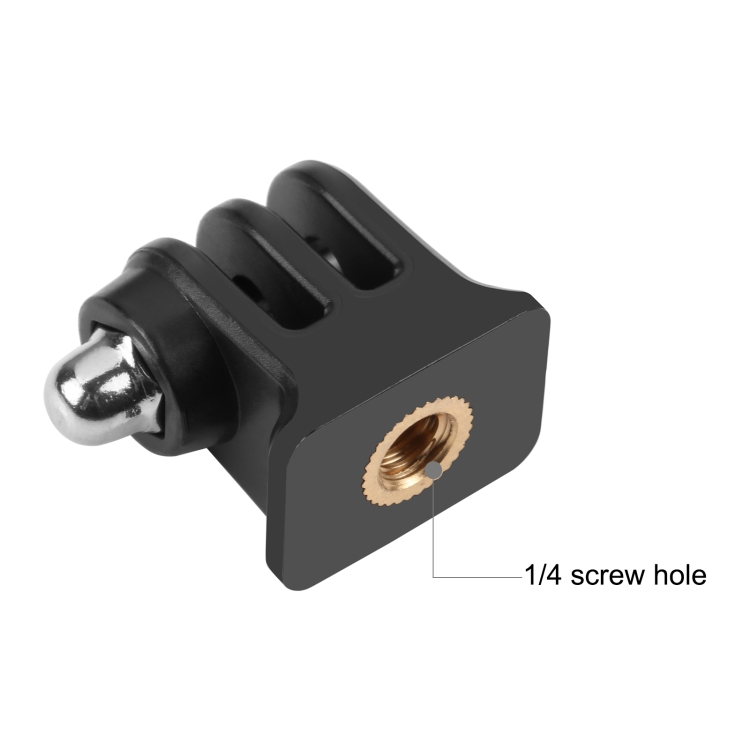 PULUZ PULUZ Tripod Adapter GoPro/DJI/Insta360 Actionkameror Svart
