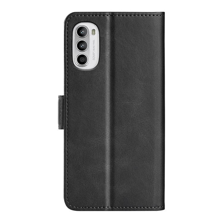  Motorola Moto G52/G82 Fodral Magnetisk Stängning Svart