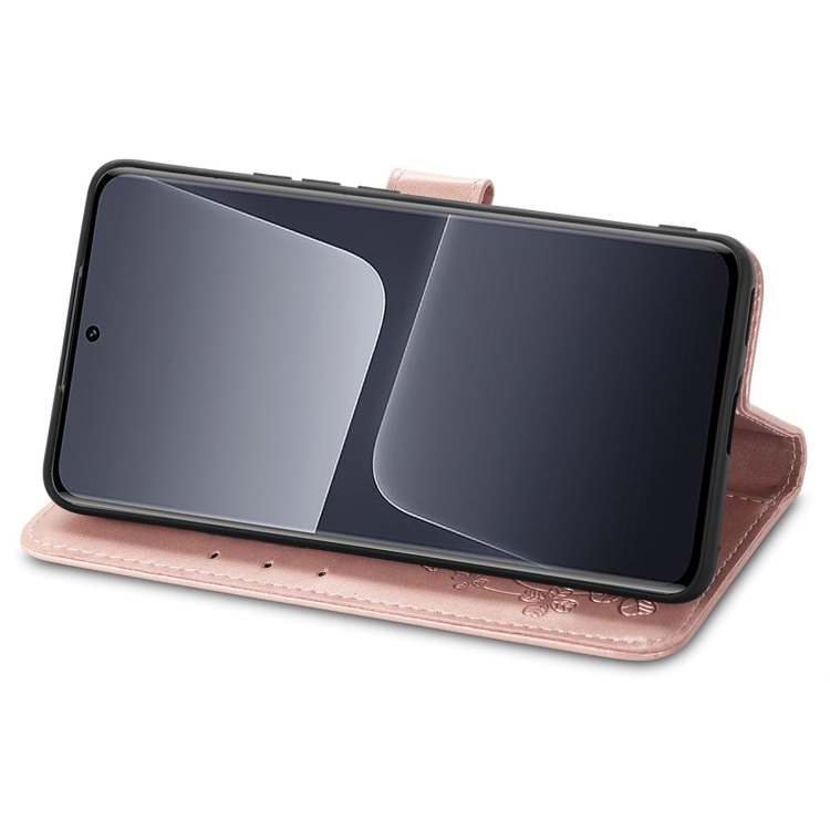  Xiaomi 13 Pro 5G Fodral Med Blommigt Tryck Roséguld