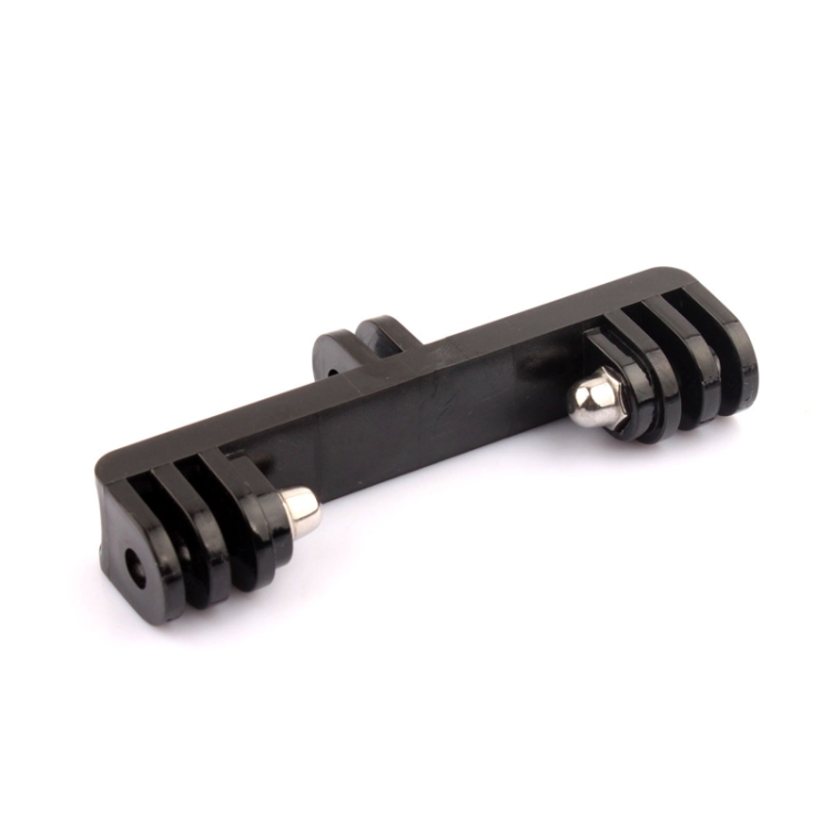  Dubbelfäste Med Skruv Adapter För Actionkamera Svart