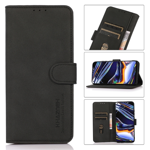 KHAZNEH KHAZNEH Motorola Moto G62 5G Fodral Matt Läder Svart