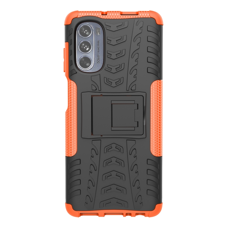  Motorola Moto G62 5G Skal Ultimata Stöttåligt med Stöd Orange