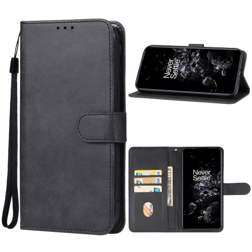  OnePlus 11 5G Fodral Solid Läder Svart