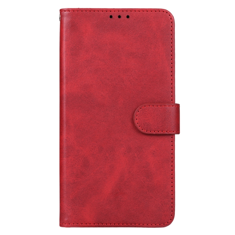  Samsung Galaxy A24 5G Fodral Läder Röd