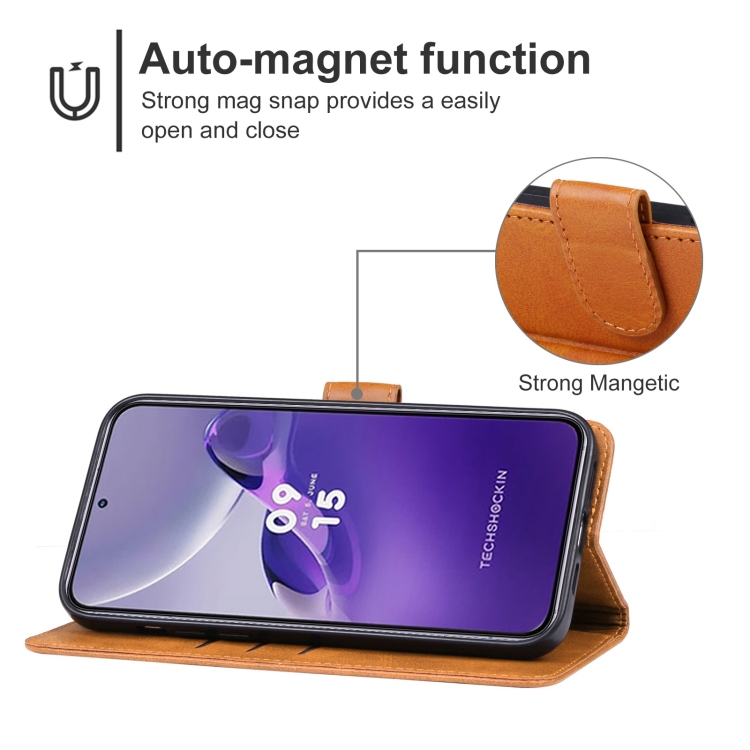 Samsung Galaxy A24 5G Fodral Läder Brun