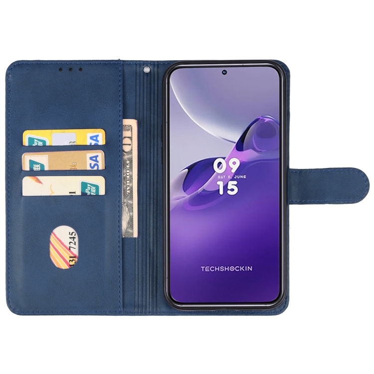  Samsung Galaxy A24 5G Fodral Läder Blå
