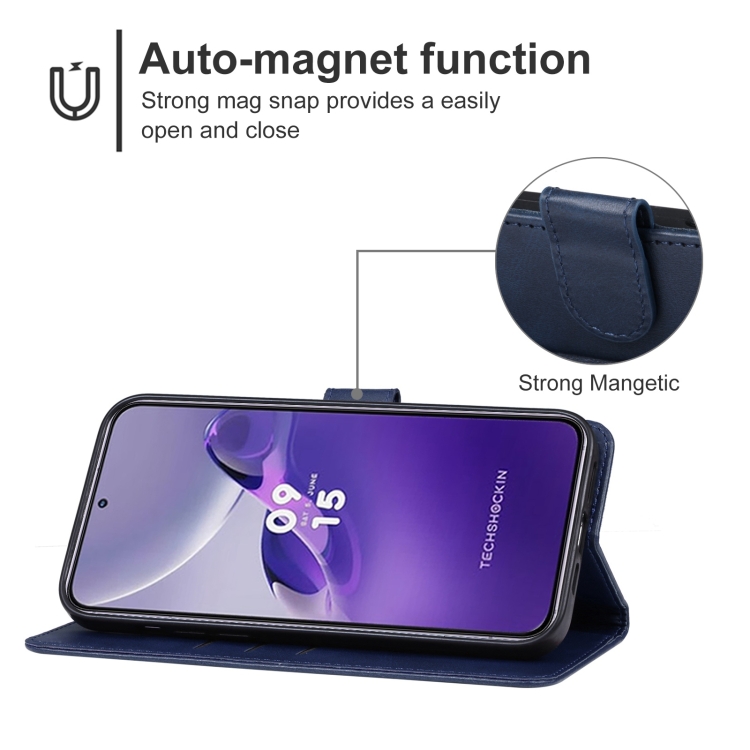  Samsung Galaxy A24 5G Fodral Läder Blå