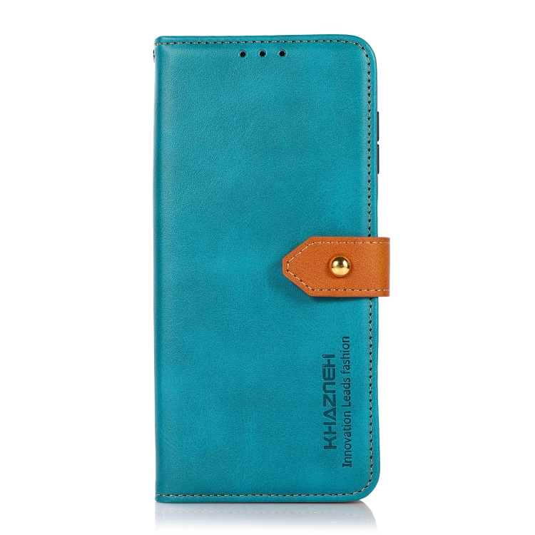 KHAZNEH KHAZNEH Motorola Moto E13 Fodral Dual-Color Blå
