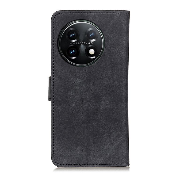 KHAZNEH KHAZNEH OnePlus 11 5G Fodral Retro Läder Svart